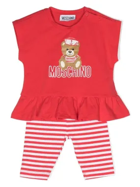 Moschino Kid Set t-shirt+leggings MDG00RLBE05