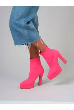 Socks Boots Pittarello Elite 612 Fucsia