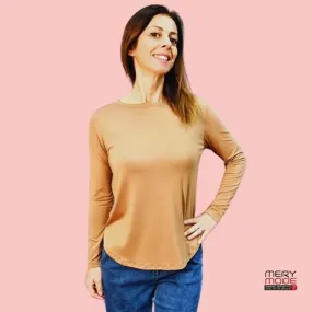 Viscosette art: E201 T-shirt donna stondata